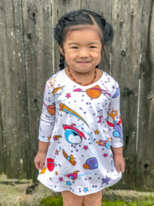 Sew the ultimate wardrobe staple with the tshirt dress sewing pattern. Loads of options and it comes in sizes 12 months to 12 years.