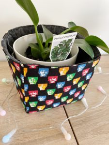 This Fabric Baskets sewing pattern is perfect: decorative and practical. Tidy up or give your fav plant a bright new home in under 60 minutes