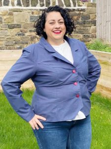 Sew a statement piece for spring! A light blazer with beautiful features and loads of options, the Spring Blazer is a pattern you will use over and over again it and comes in sizes XXS to 5XL