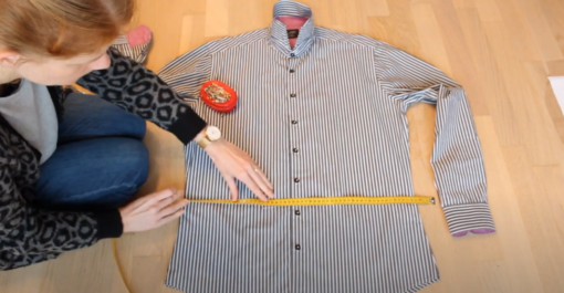 How To Upcycle A Button Up Shirt