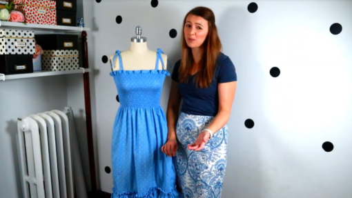Shirred Dress Pattern