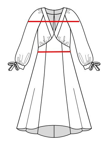 Dress Pattern Length Adjustment