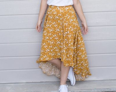 High Low Skirt Pattern